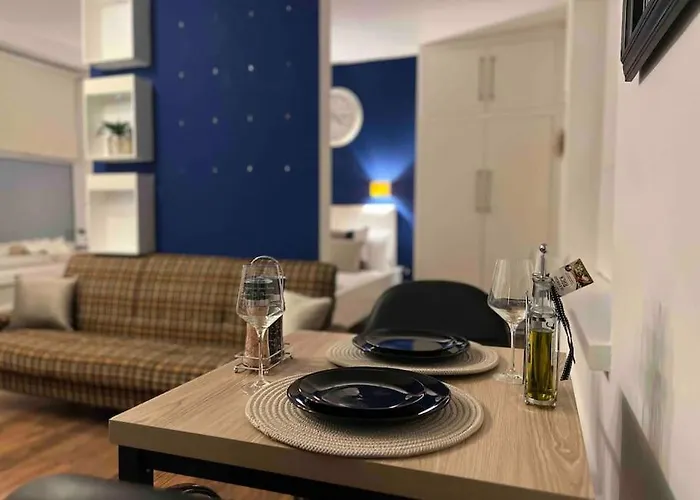 Modern Studio In Barbican Ec1 - Blue - F4